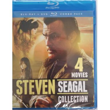 Imagem de Steven Seagal Blu Ray 4 Movie Collection Driven to Kill / Kill Switch / Mercenary for Justice / Today you Die Blu Ray + DVD