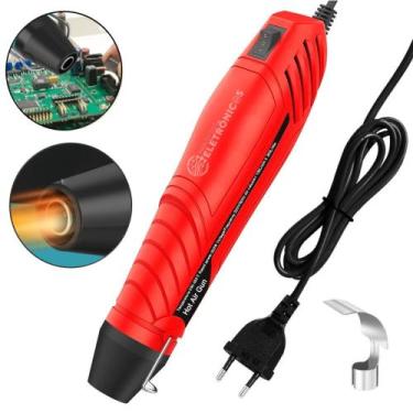 Imagem de Soprador Térmico Ar Quente Calor Portátil 350w 110v LGX144 - LWG, Verm