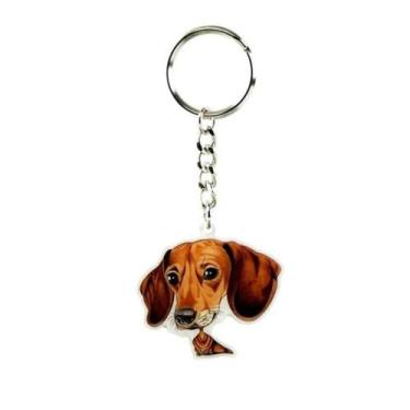 Imagem de Chaveiro Heads De Metal - Dachshund - The Heads