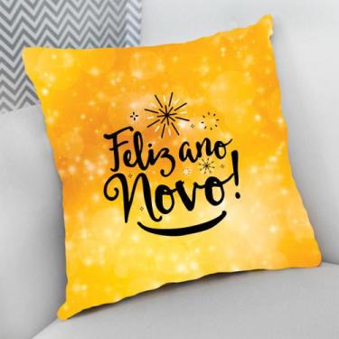 Imagem de Almofada Decorativa Personalizado Natal Boas Festas Final do Ano - Del