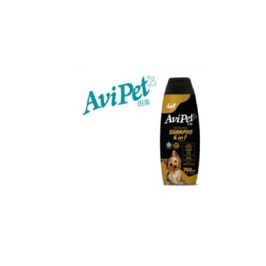 Imagem de SHAMPOO AVIPET CLEAN 700ml  6 em 1