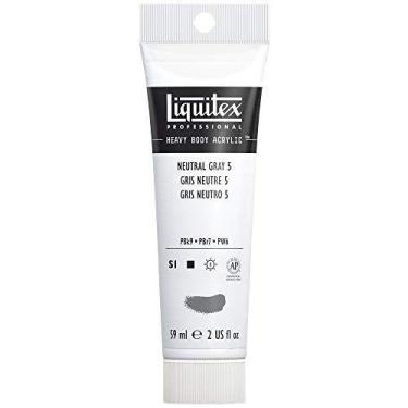 Imagem de Tinta Acrílica Liquitex Heavy Body 599 Neutral Gray 5 59ml