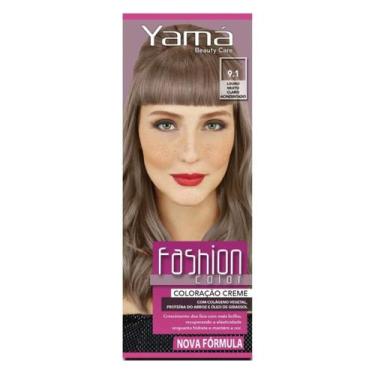 Imagem de Coloração Fashion Color 9.1 Louro Muito Claro Acinzentado 60g - Yamá