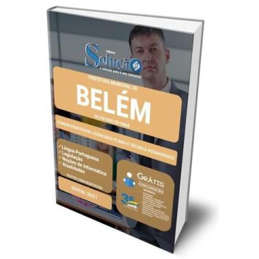Imagem de Apostila Prefeitura de Belém - PA - Comum Professor Licenciado Pleno e