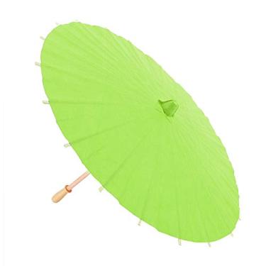 Imagem de Guarda -chuva de Em Branco Branco, Guarda -chuva, Decoração de Guarda -chuva de DIY Projecimentos de Guarda -chuva DIY DIY para Pintura à Mão (Verde)