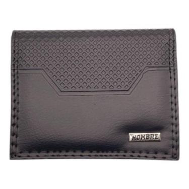 Imagem de Carteira Masculina Pequena RFID 6 Cartões CNH Notas 2 Flip Design Sofi