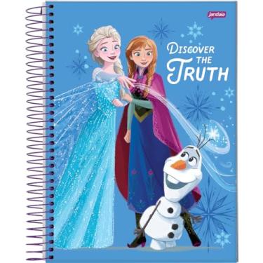 Imagem de Caderno Espiral Univ CD 10 Matérias 160 Fls Frozen Discover The Truth FSC - Jandaia