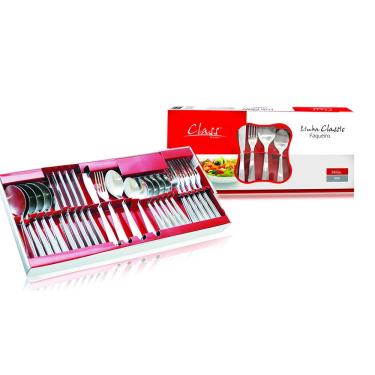 Imagem de Faqueiro Linha Classic Inox 24 Pçs Faca Churrasco