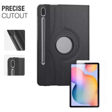 Imagem de Capa Case Giratória + Película Para Tablet Galaxy S7 Fe 12.4' - Bul El