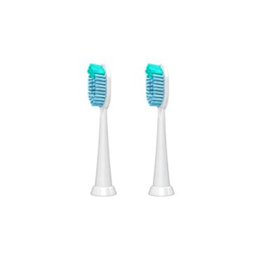 Imagem de TAO Clean Sonic Electric Toothbrush Replacement Heads (2-Pack) - Whitening Head - Replacement Heads for The TAO Clean Electric Toothbrush and Docking Station