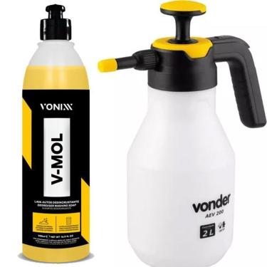 Imagem de Pulverizador Manual 2l C- Snow Foam Vonder + Shampoo Vmol