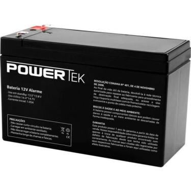 Imagem de Bateria Selada 12v 4ah Alarme En011a Powertek