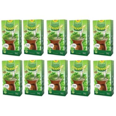 Imagem de 10 Erva Mate Chimarrão XIMANGO MENTA COMPOSTA Sem Glúten 500g