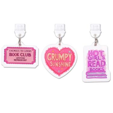 Imagem de TAKEALOOKO Pingentes de plugue de poeira para Kindle – Pacote com 3 capas de porta de carregamento de estética gótica fantasia para leitores de livros eletrônicos, Regular size, Metal não precioso