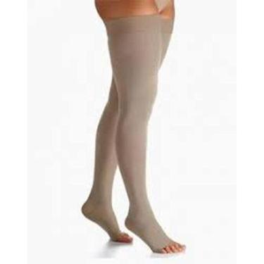 Imagem de Sigvaris Meia Coxa Compressão Pont Aberta Natural Escuro P1
