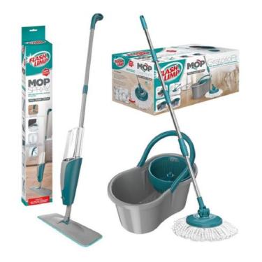 Imagem de Mop spray rodo mop7800 flashlimp + esfregão mop fit mop5010 - CDS, UNI