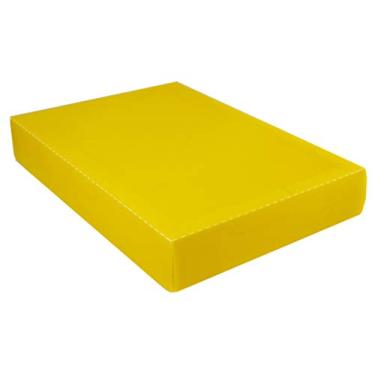 Imagem de Caixa Organizadora Padrao Camisa Amarelo - 01 Unidade Dello, Amarelo