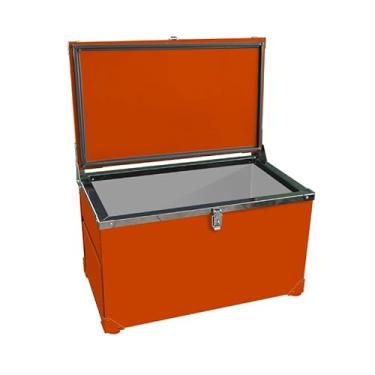 Imagem de Caixa Térmica Catfer 90 Litros (Laranja)