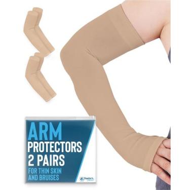 Imagem de Protetores de braço Doctor's Select para pele fina UPF 50 2 pares