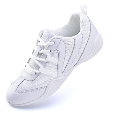 Imagem de JITUUE Tênis feminino branco Cheer Shoes Walking Girls Soft Dance Cheerleading, Branco, 40