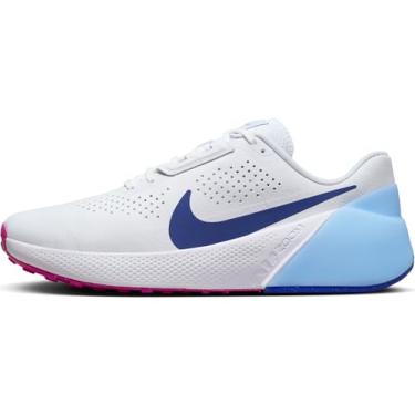 Imagem de NIKE Tênis de treino masculino M Air Zoom Tr 1, Branco, azul real, azul aquário, 9.5 UK
