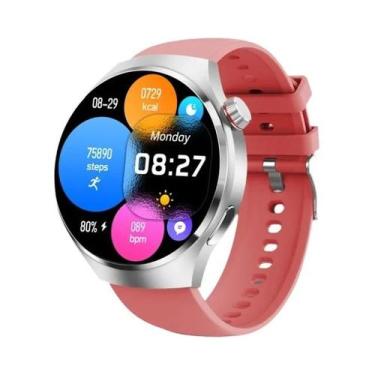 Imagem de Relógio Inteligente Esportivo Masculino GPS GT4 pro Com Tela AMOLED De