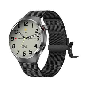 Imagem de Relógio Inteligente Esportivo Masculino GPS GT4 pro Com Tela AMOLED De