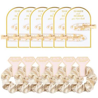 Imagem de Acessórios de cabelo Aileam Soft Silk Satin 12 peças para mulheres