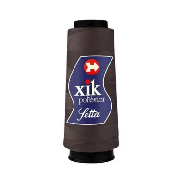 Imagem de Linha para costura setta xik 120 poliéster 2000 jardas - cor 0010 à 01