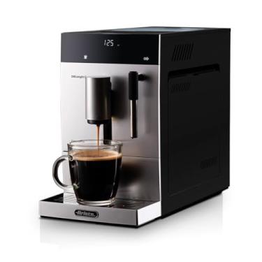 Imagem de Ariete 1452 Diamante, Máquina de Café Automática, 1450 W, Pressão 19 bar, Café Expresso, Americano e Água Quente, Dispositivo para Cappuccino, Display LED, Bico Ajustável, Frontal Prata, 127V