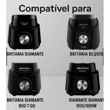 Imagem de 9232-Copo Jarra Compatível Liquidificador Britania Diamante 800/Diaman