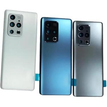 Imagem de SHOWGOOD Capa traseira de bateria para celular Meizu 18 Pro 5G para Meizu 18 Pro 5G (branca)