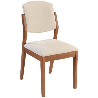 Imagem de Cadeira Isadora Madeira Maciça Sala de Jantar - Refinatto, Castanho