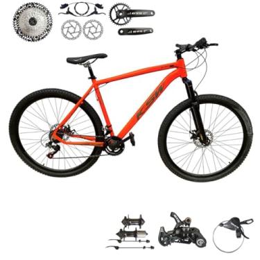 Imagem de Bicicleta Aro 29 Ksw Xlt 12 Velocidades Freio Hidraulico (LARANJA/PRATA, 15)