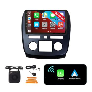 Imagem de [2G 64G] Android Car Stereo FM Radio Carplay Android Auto 22.9 cm Touchscreen Headunit Media Player com câmera reserva para Buick Enclave 2009 2010 2011 2012 2013