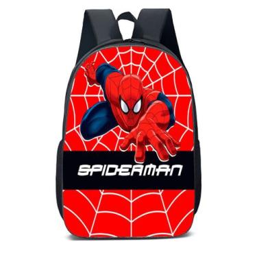 Imagem de Mochila Escolar Infantil Homem Aranha Spider Man Filme Jogo - EXO, HOM