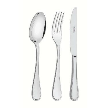 Imagem de Faqueiro Tramontina Firenze em Aço Inox Sem Estojo Acabamento Brilho 130 Peças 66925423