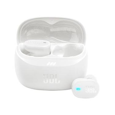 Imagem de Fone de Ouvido sem Fio JBL Tune Buds 2 Headphone Branco Até 48 horas de Bateria, IP54