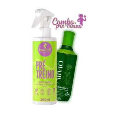 Imagem de kit Pré-treino Haskell + Gel Massageador de Arnica Alívio