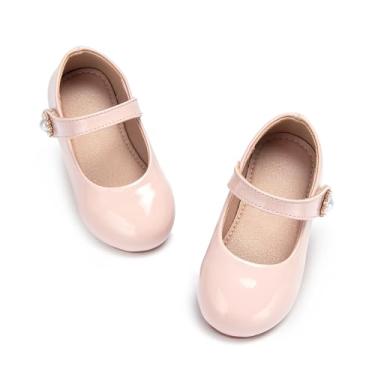 Imagem de Kolan Sapatilhas Mary Jane para meninas pequenas, Kf11-rosa, 22