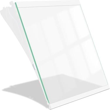 Imagem de Luckman Conjunto de prateleira de vidro para geladeira DA97-20045A atualizado compatível com a geladeira Sam-Sung, substituição de prateleira de vidro de geladeira para RF28R7201SR RF28R7201SG