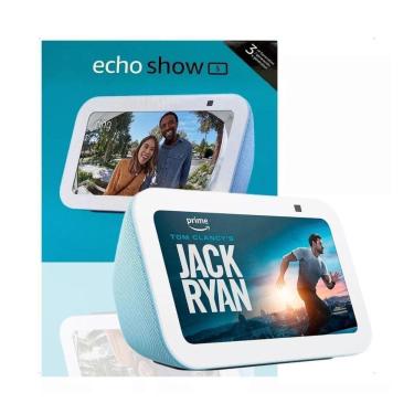 Imagem de Amazon Echo Show 5 - 3ª Geração Smart Display 5.5" Alexa, Câmera 2MP, Wi-Fi - Branco