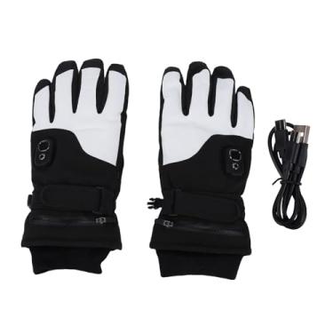 Imagem de RiToEasysports Luvas Aquecidas, Bateria Recarregável Usb, Luvas Aquecidas Elétricas Sem Fio, Aquecedor de Mão para Inverno, Ciclismo Frio, Esqui