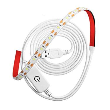 Imagem de LED Light 2835 5V Portátil Brilhante Fita Adesiva Listras Ferramentas de Iluminação Multipropósito Fácil Instalar Rápido para Máquina Costura Mesa