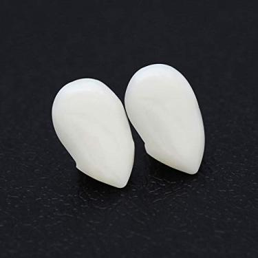 Imagem de Dentes de Vampiro Presas Realistas Dentadura Zumbi Acessórios Cosplay Adorno Propriedade Festa Halloween