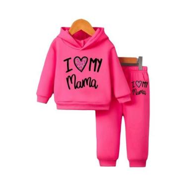 Imagem de Conjunto De Duas Peças Para Bebês Meninas, Primavera E Outono, Com Est
