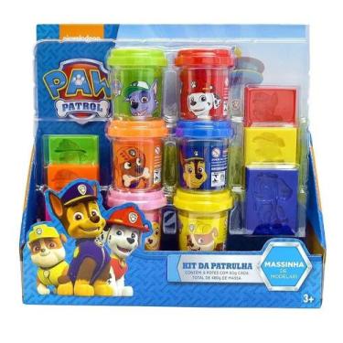 Imagem de Massa De Modelar Kit Com 6 Potes Patrulha Canina Sunny - Sunny Brinque