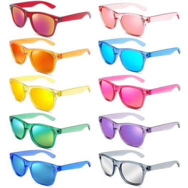 Imagem de Paquete de 10 Gafas de Sol de Fiesta Neon Pibupibu con Lentes Espejado