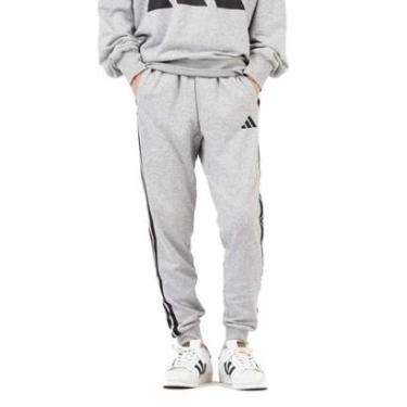 Imagem de Calça Adidas Moletom Essentials French Terry Cinza Mescla-Masculino