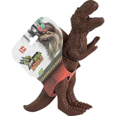 Imagem de Dinossauro T-REX 27X21CM - MILK